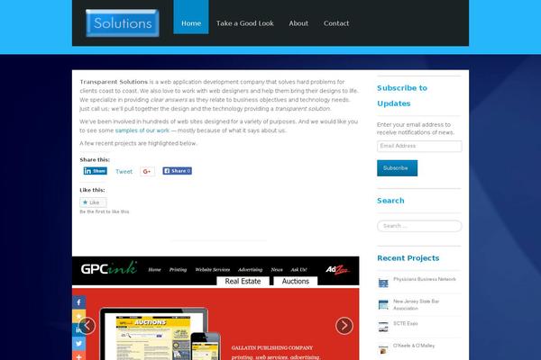 Finepro theme site design template sample