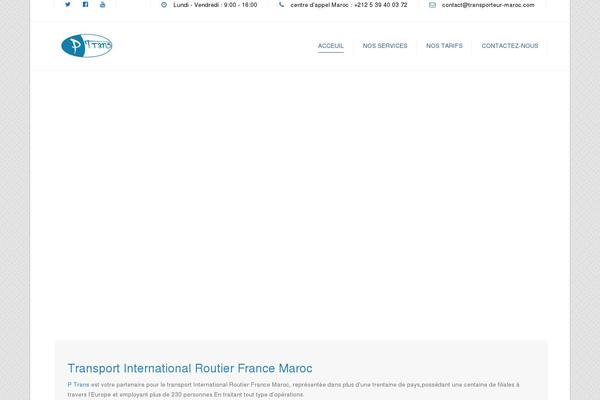 Ekko theme site design template sample