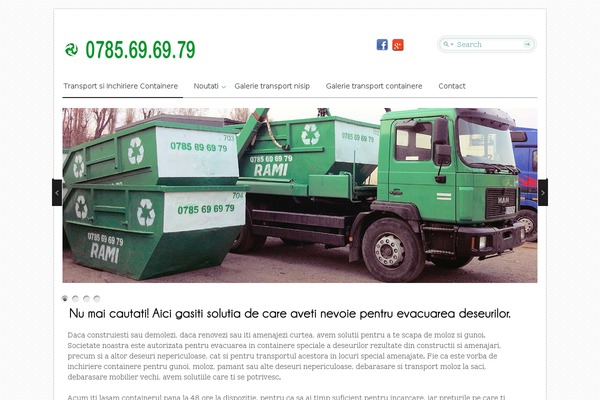 transport-gunoi-moloz.ro site used Cloriato