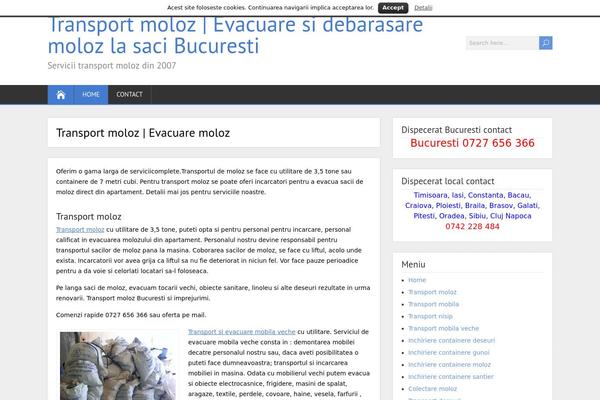 iMag Mag theme site design template sample