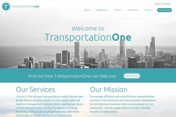 T1 theme site design template sample