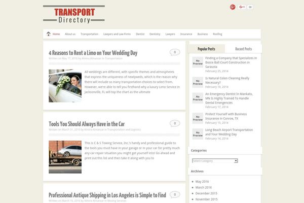 Minimalia theme site design template sample