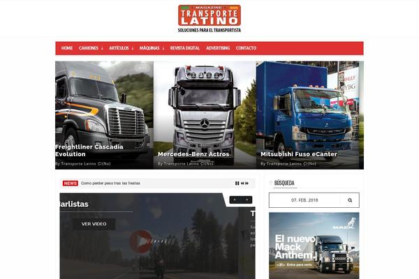 SmartMag theme site design template sample