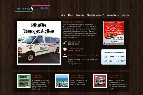 Site using ICIT Weather Widget plugin