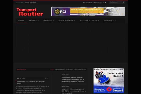 SmartMag Child theme site design template sample