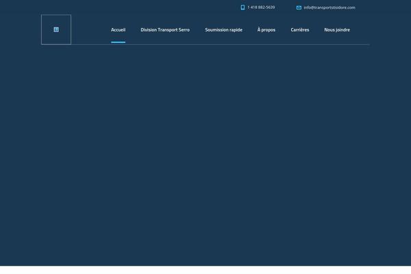 Transcargo theme site design template sample