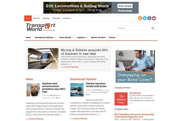 Unos theme site design template sample