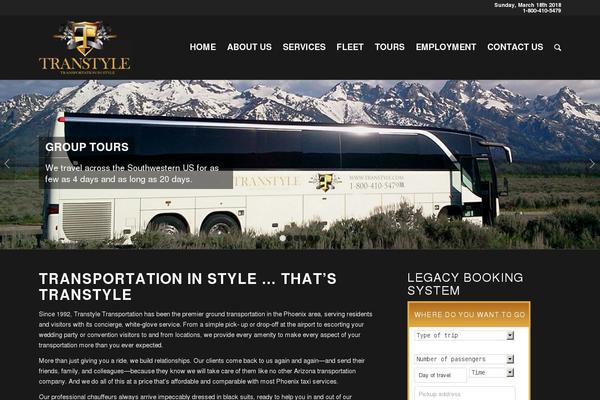 Site using Fancy Header Slider plugin