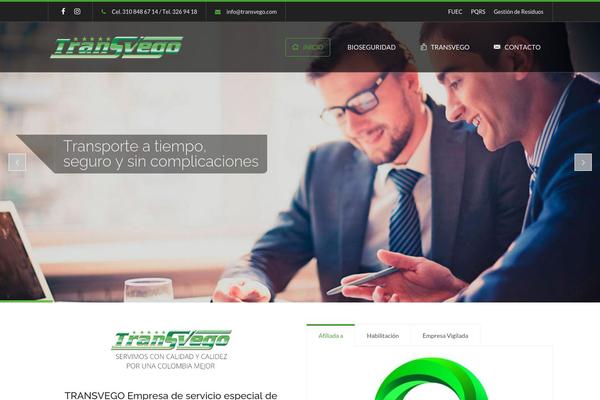TheFox theme site design template sample