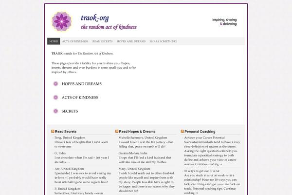 Prose theme site design template sample