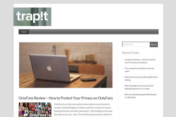 Rethink theme site design template sample