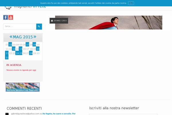 Site using Easy-slide-in plugin