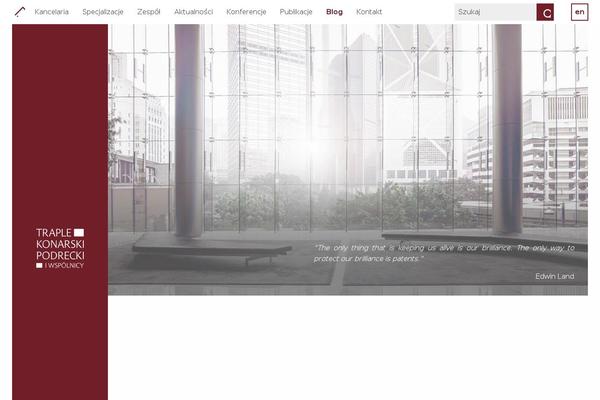 Foundationpress-child theme site design template sample