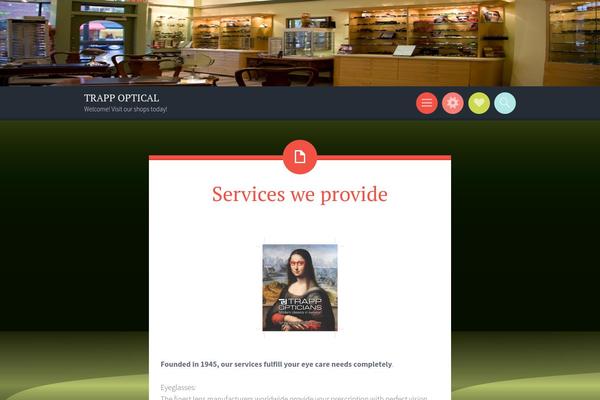 Sorbet theme site design template sample