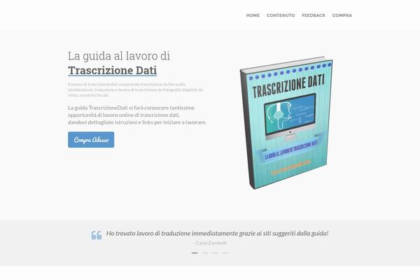 trascrizionedati.com site used Ethority