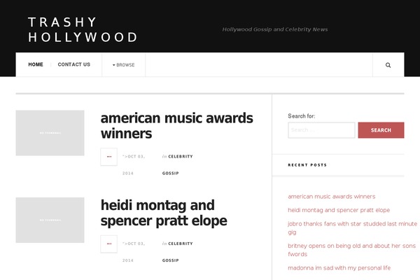 Site using Hide My Dates plugin
