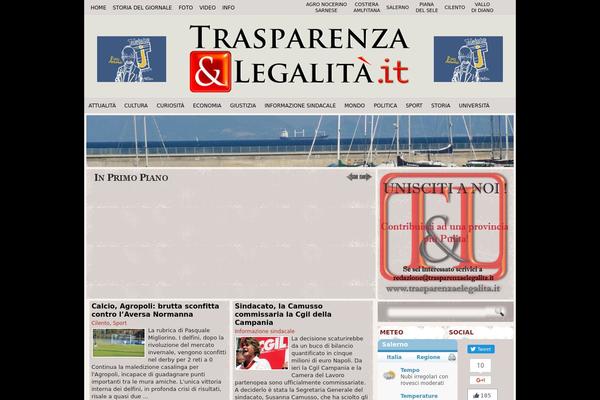 Site using Td-newsletter plugin