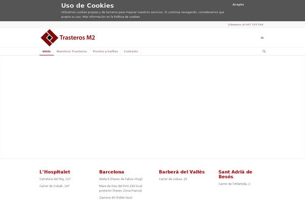 Site using Google Analytics y la ley de Cookies plugin