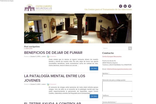 tratamientodrogas.com site used Cen-blog