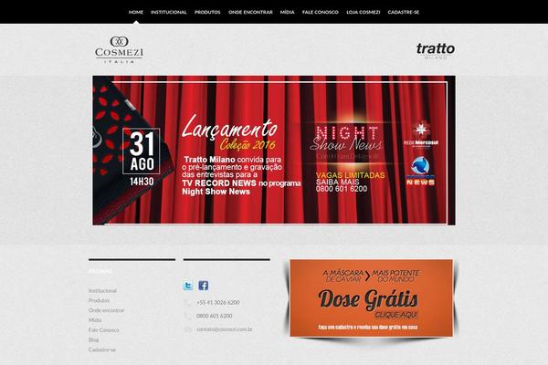 Swerve theme site design template sample