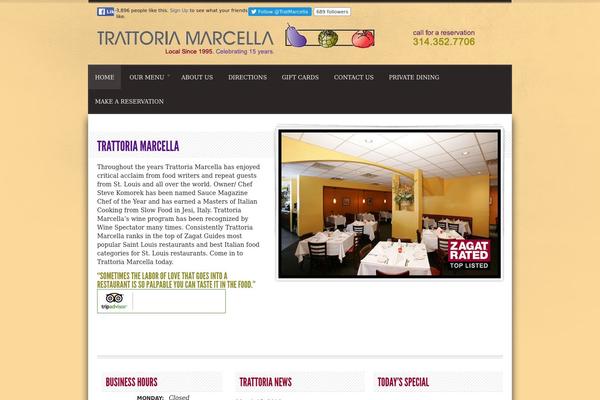 Diner theme site design template sample