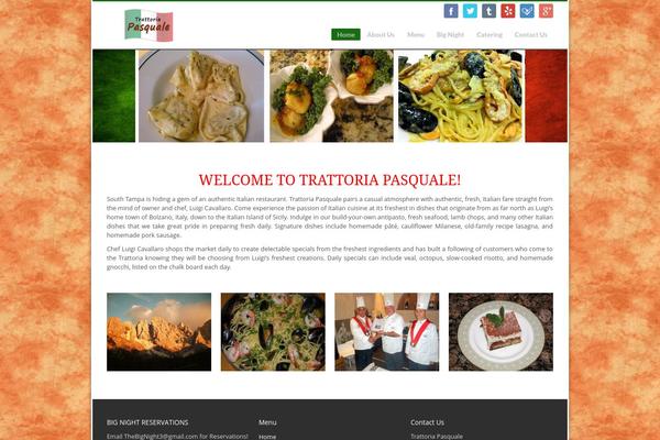 Site using Easy-restaurant-menu-manager plugin
