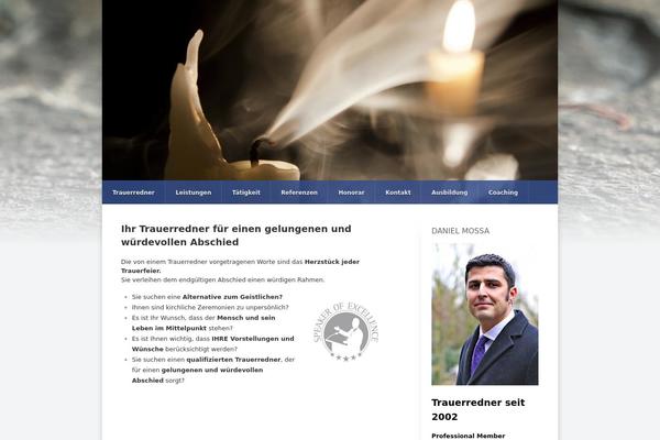 Razor theme site design template sample