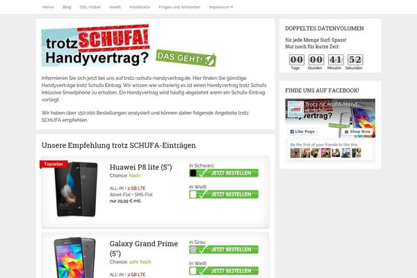 Twenty Twelve theme site design template sample