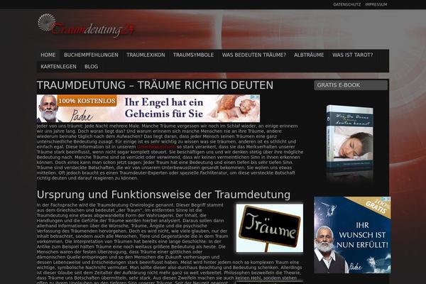 Tempera theme site design template sample