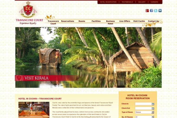 Site using Contact Form 7 Calendar plugin