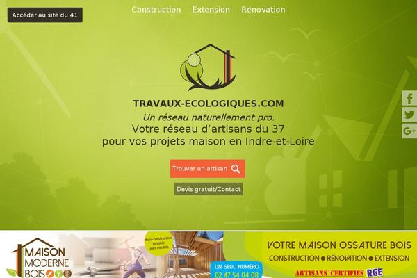travaux-ecologiques.com site used Travaux-ecologiques-2