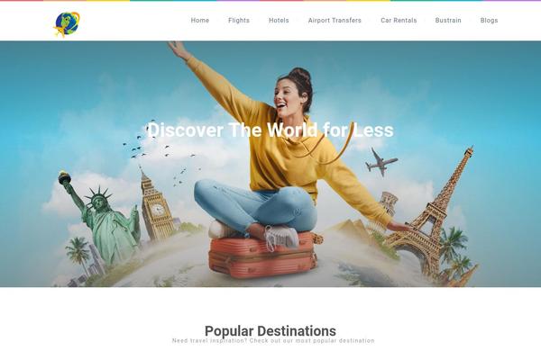 Lovetravel theme site design template sample