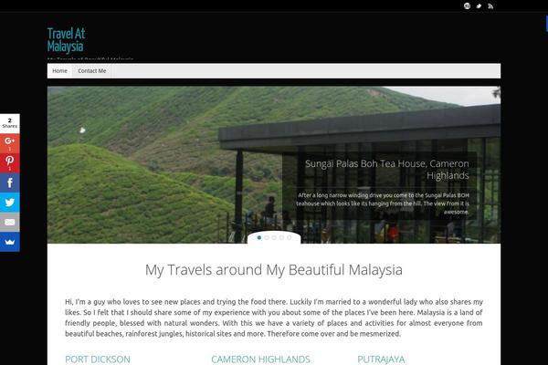 Tempera theme site design template sample