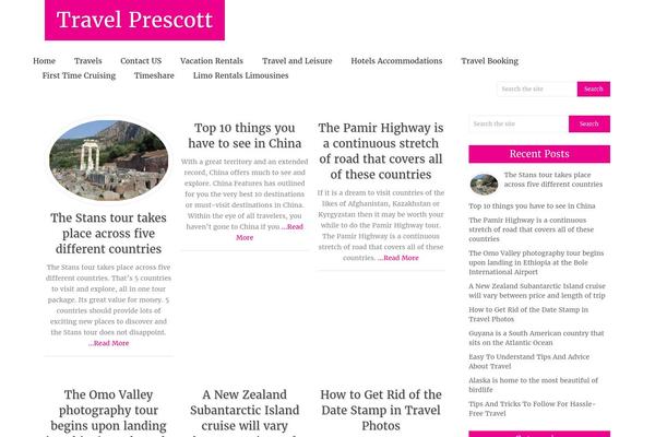 Hotnews theme site design template sample