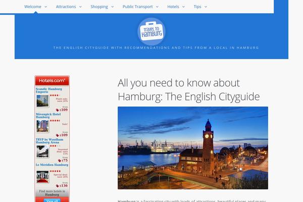 Highwind theme site design template sample