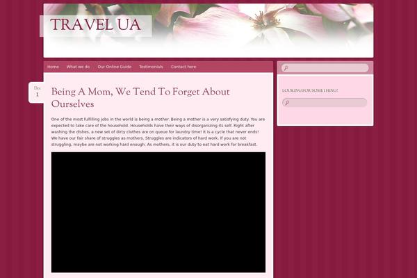 Bouquet theme site design template sample