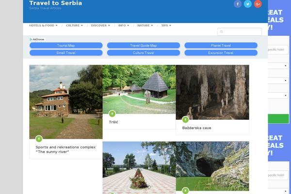 Site using Simple Weather plugin