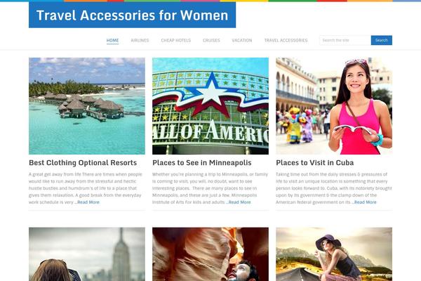 Spike theme site design template sample