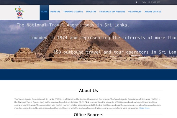 Site using Bannerspace Slideshow plugin