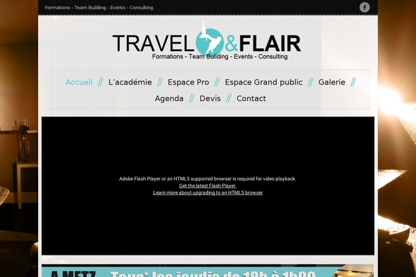 Hipster theme site design template sample