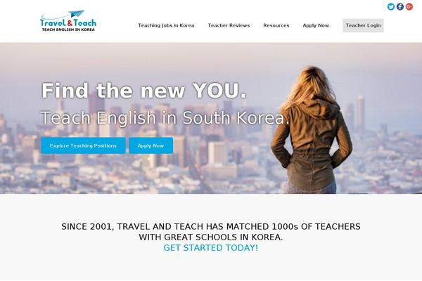 travelandteachrecruiting.com site used Backer