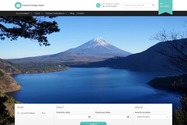 Byt-child theme site design template sample