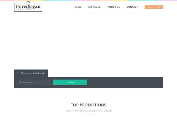 Lovetravel theme site design template sample