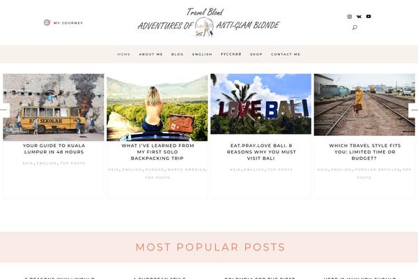 Site using Backpacktraveler-core plugin
