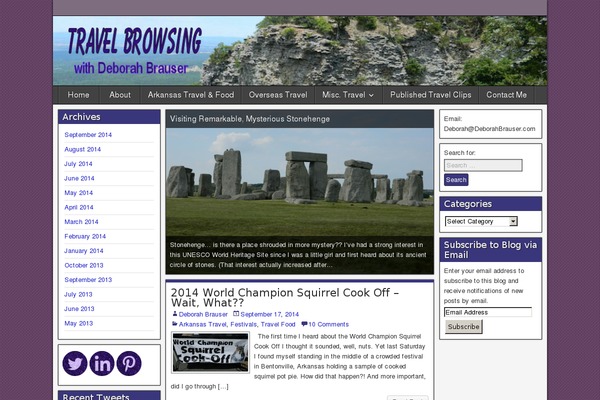 Frontier theme site design template sample