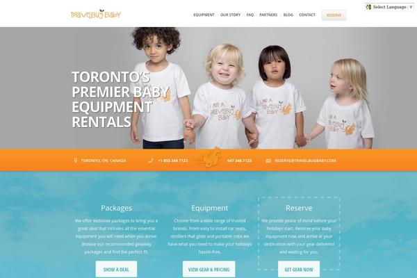 Blank theme site design template sample