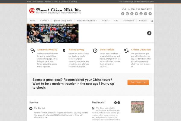 Modernize theme site design template sample