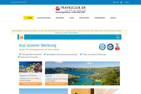 Trendy Travel theme site design template sample