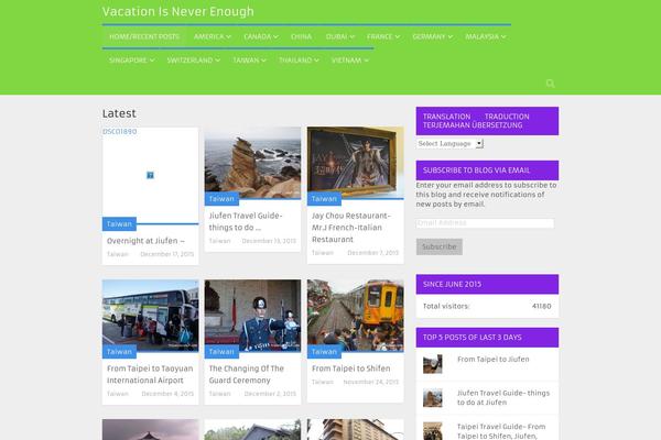 MagXP theme site design template sample