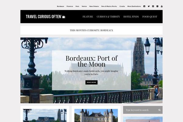 Metz theme site design template sample